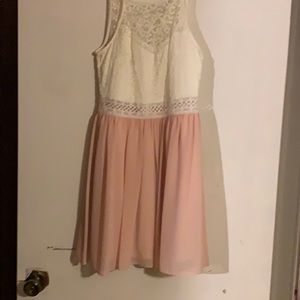 Chiffon type dress